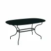 Opera+ bord ovalt Liquorice (svart)