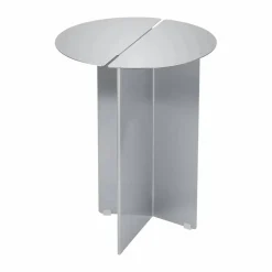 ORU sidobord S Ø35 cm Matt rostfritt stål