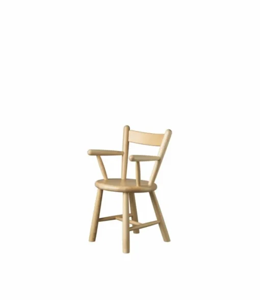 P9 barnstol Beech nature lacquered