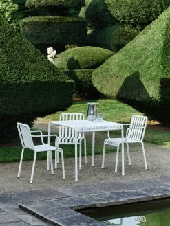 Palissade matgrupp 2 stolar 82 5x90 cm cream white