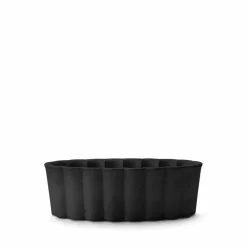 Palissad växtkärl Svart