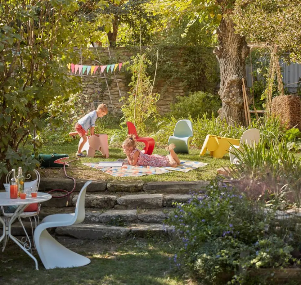 Panton junior barnstol Soft mint