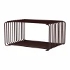 Panton Wire Half Height hylla 34 8x17 2x25 7 cm Black red