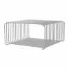 Panton Wire Half Height hylla 34 8x17 2x34 8 cm Chrome
