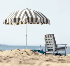 90 parasoll Crown striped Ø220 cm