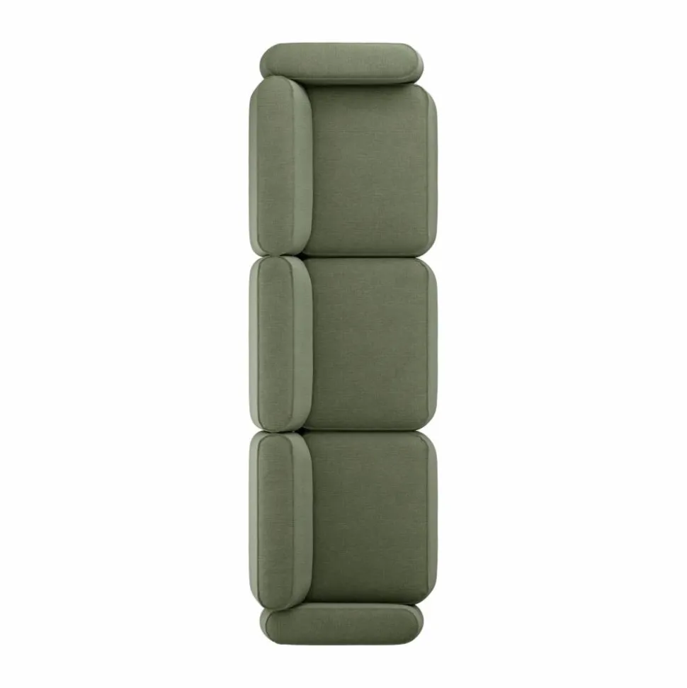Patch 3-sits soffa Linara 100 Tarragon