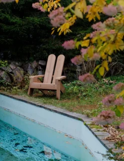 015 Peace Outdoor Lounge Chair loungestol Värmebehandlad furu