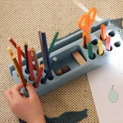 Penholder pennhållare Blå