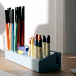 Penholder pennhållare Blå