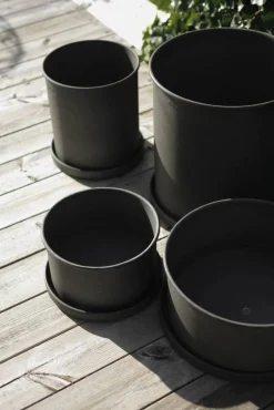 Plant bowl kruka 2-pack Black