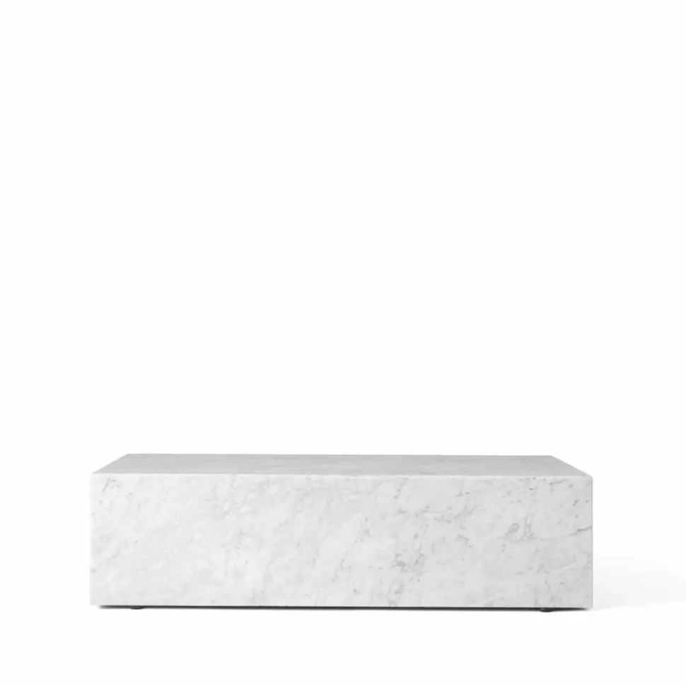 Plinth soffbord white low