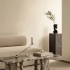 Plinth tall sidobord 30x30x51 cm Grey galaxy