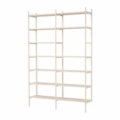 Portal bokhylla 158 cm - Off-white