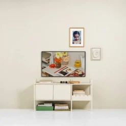 Portal TV-bänk 123 cm - Off-white