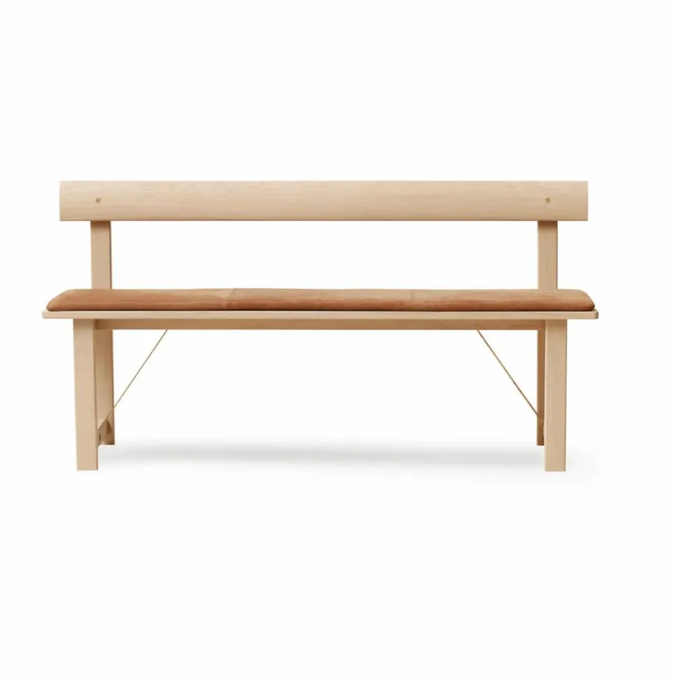 Position dyna 155 cm Natur läder
