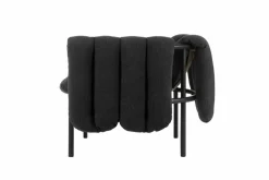 Puffy loungefåtölj Anthracite-black grey