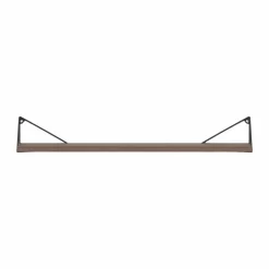 Pythagoras hylla Valnöt-svart 20x80 cm