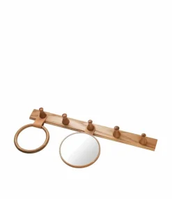 Q4 Allé Scarf ring Oak nature lacquered