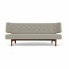 Radiohus soffa Re-wool 0218-valnöt 2-sits