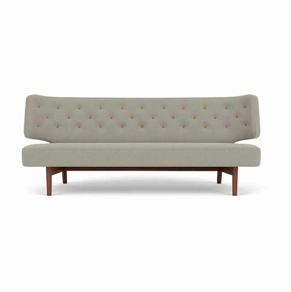 Radiohus soffa Re-wool 0218-valnöt 2-sits