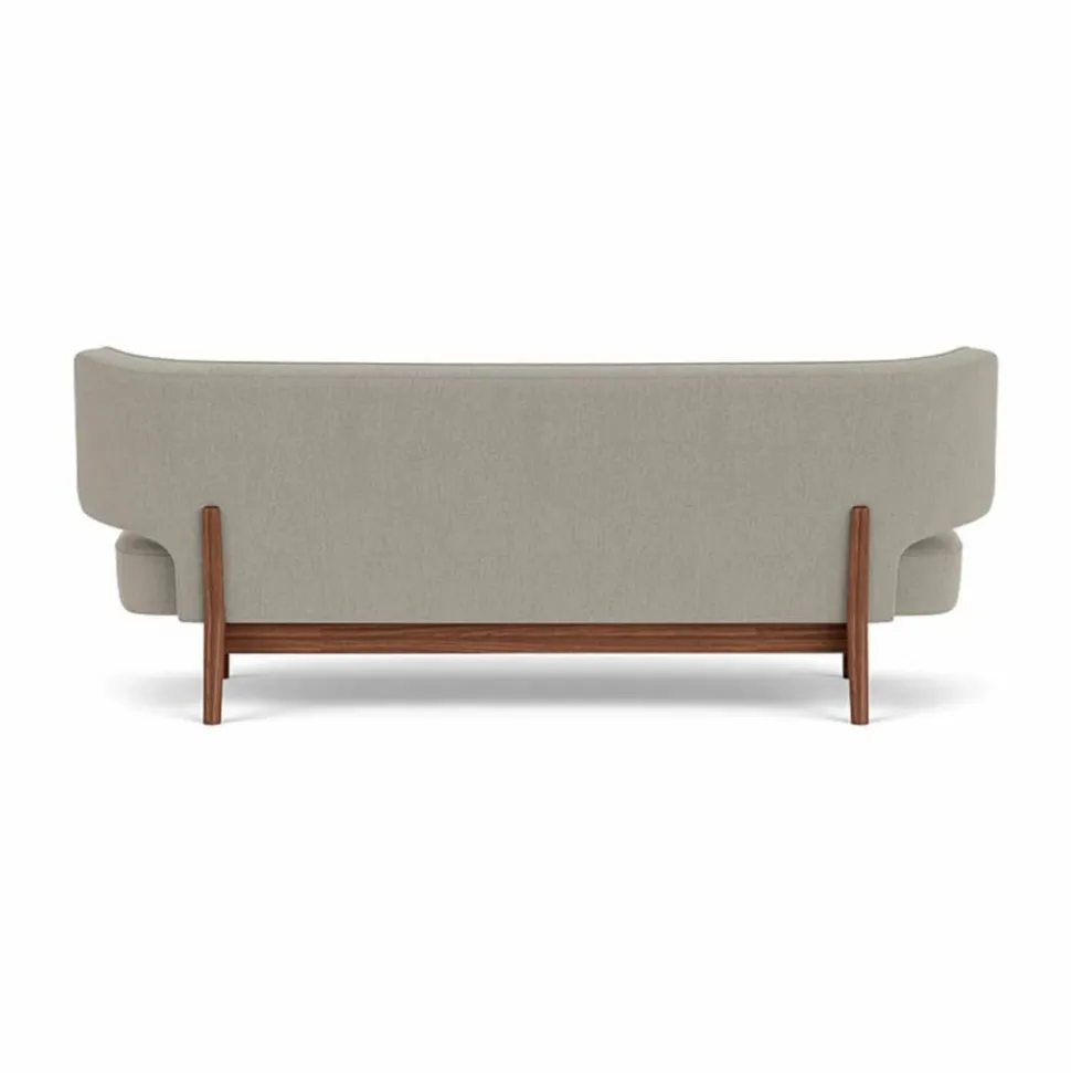 Radiohus soffa Re-wool 0218-valnöt 2-sits