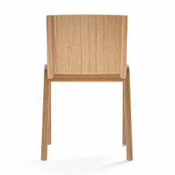 Ready stol klädd sits Natural oak-Audo Bouclé 02