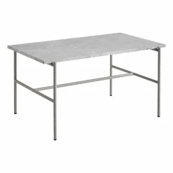 Rebar soffbord 80x49x40 5 cm Grey marble-fossil