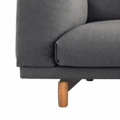 Rest soffa 2-sits-remix 163 grey-ekben