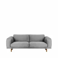 Rest soffa 2-sits tyg steelcut trio ii 133 light grey-ekben