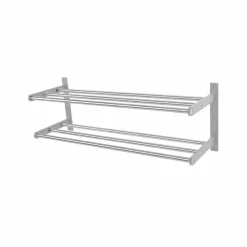 Scherlin skohylla 12 stål aluminium