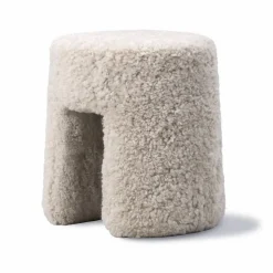 Sequoia sittpuff Fårskinn moonlight