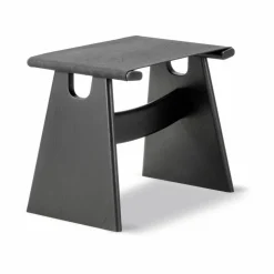 Seto pall Svart canvas-svartlackerad ek