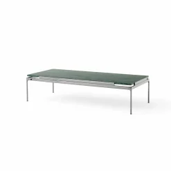 Sett LN12 soffbord Verde guatemala-dark chrome