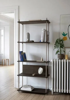 Shelving System classic hylla Ek-white 86x200x35 cm S.200.1.A