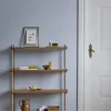 Shelving System classic hylla Ek-warm grey 86x200x35 cm S.200.1.A