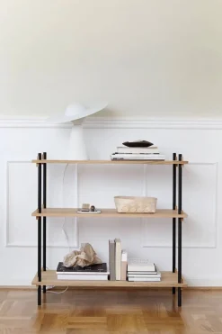 Shelving System classic hylla Ek-white 86x115x35 cm S.115.1.A