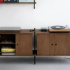 Shelving System sideboard Ek-black 163x65x35 cm S.65.2.D
