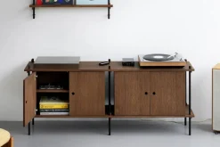 Shelving System sideboard Ek-black 163x65x35 cm S.65.2.D