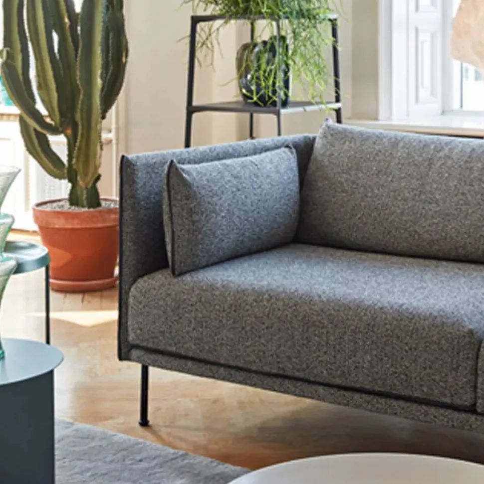 Silhouette 2-sits soffa Coda 100 offwhite-oljade ekben