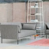 Silhouette 2-sits soffa Linara 142 cognac-kromben