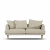 Sjövik soffa Bern Beige 0341-vitoljad ek 2 5-sits