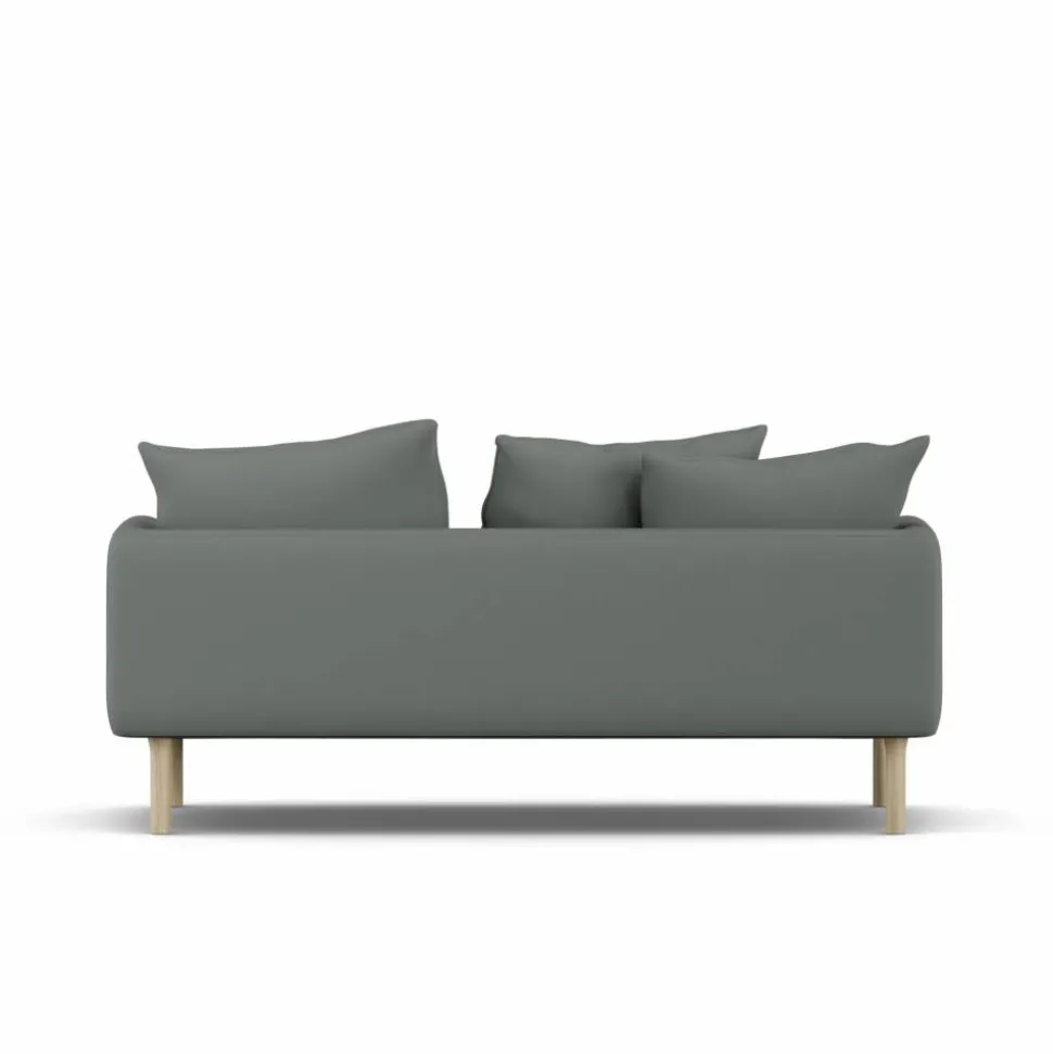 Sjövik soffa Caleido Grey 1240-vitoljad ek 2 5-sits