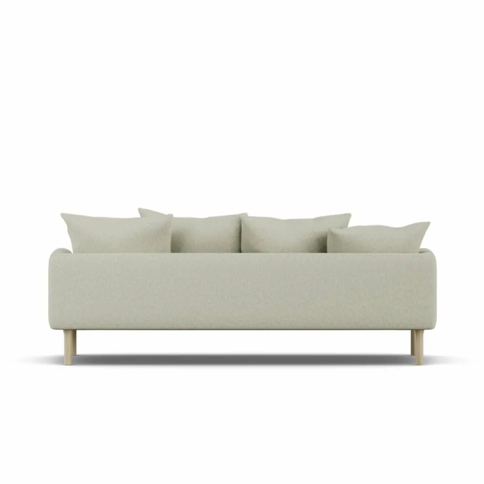 Sjövik soffa Luiza Beige 3981-vitoljad ek 3-sits