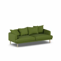 Sjövik soffa Luiza Green 3975-vitoljad ek 3-sits