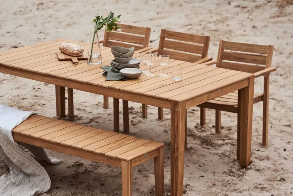 Sköndal matbord 220x95x76 cm Teak