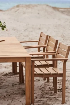 Sköndal matgrupp med 6 stolar teak