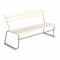 Soffa 3 Vitlackerad ek-varmförzinkat stativ