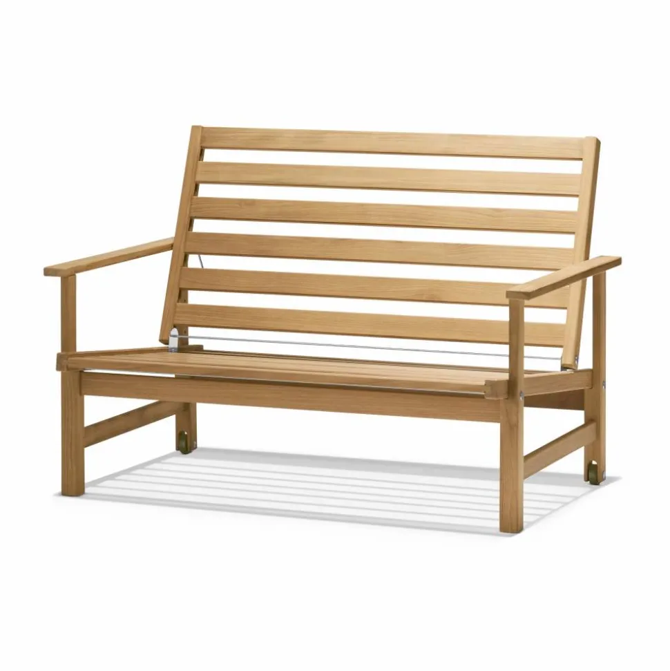 08 soffa Teak 2-sits