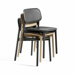Soft Edge 60 stol water-based lacquered oak