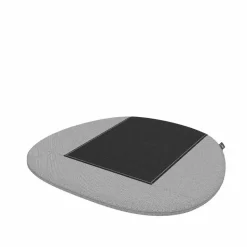 Soft Seats type B dyna tyg plano 05 cream white/sierra grey antislip baksida